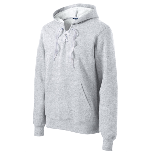 Sport-Tek Lace Up Pullover Hooded Sweatshirt.