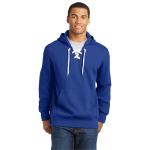 Sport-Tek Lace Up Pullover Hooded Sweatshirt.